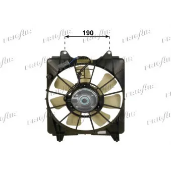 Ventilateur, refroidissement du moteur FRIGAIR 0519.2010