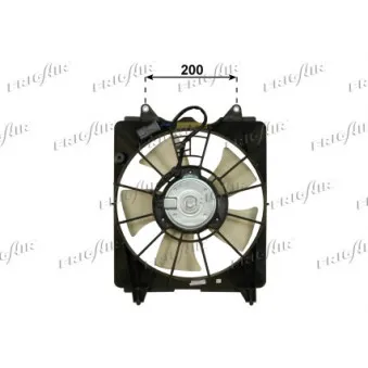 Ventilateur, refroidissement du moteur FRIGAIR 0519.2011