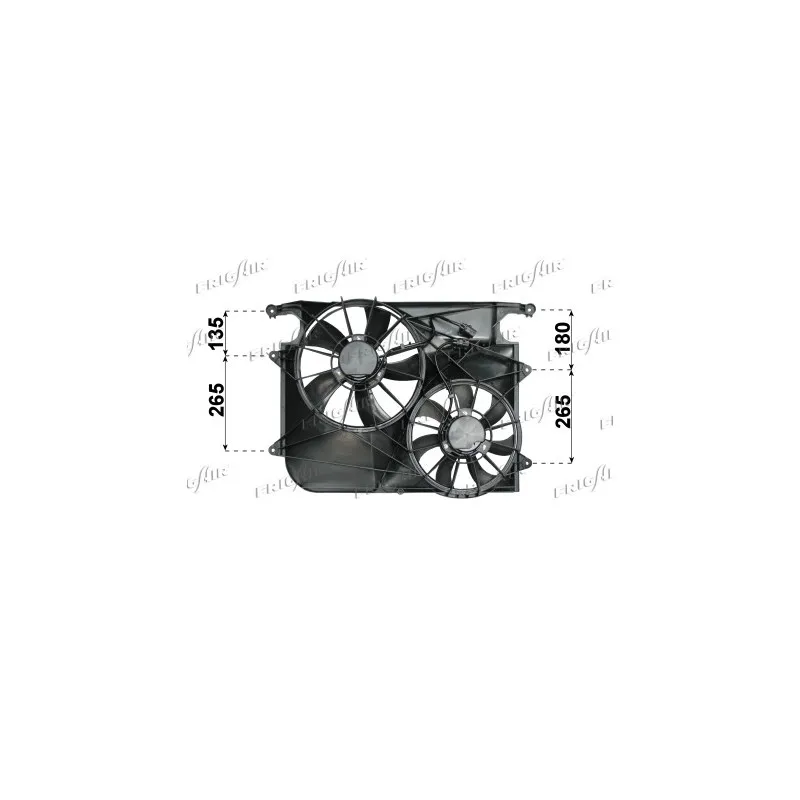 Ventilateur, refroidissement du moteur FRIGAIR 0531.2011