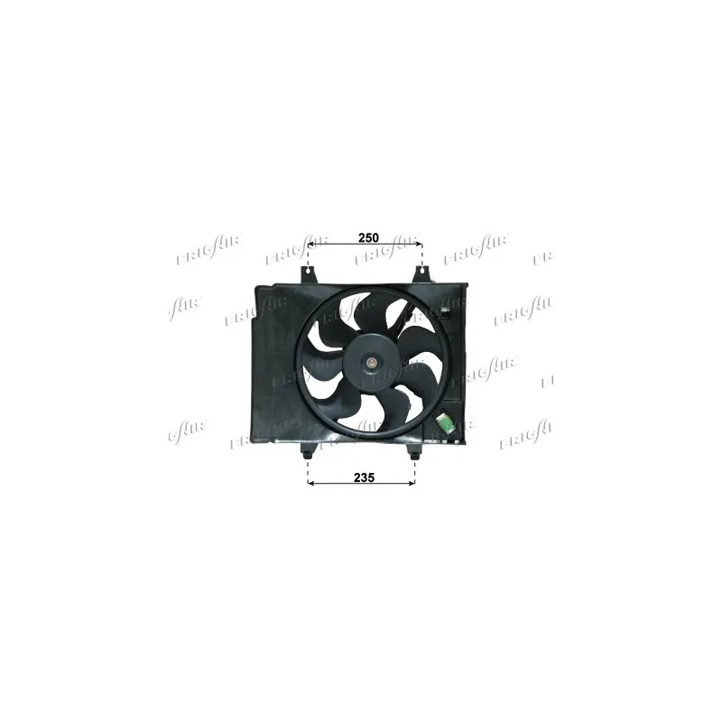 Ventilateur, refroidissement du moteur FRIGAIR 0533.2001