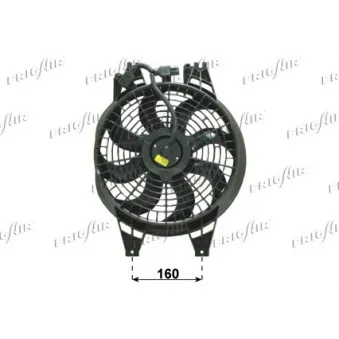 Ventilateur, refroidissement du moteur FRIGAIR 0533.2006