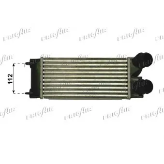 Intercooler, échangeur FRIGAIR 0703.3008