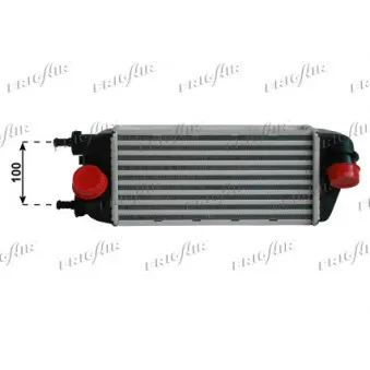 Intercooler, échangeur FRIGAIR 0704.3045