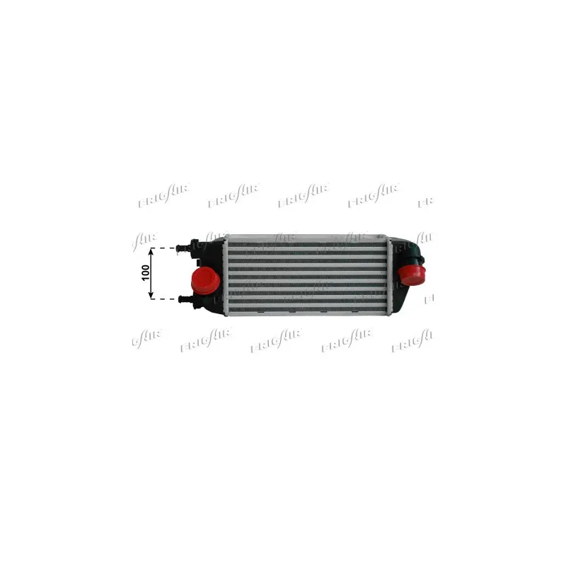 Intercooler, échangeur FRIGAIR 0704.3045