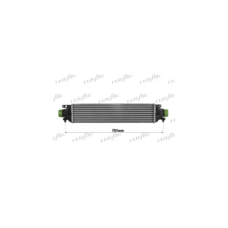 Intercooler, échangeur FRIGAIR 0704.3124