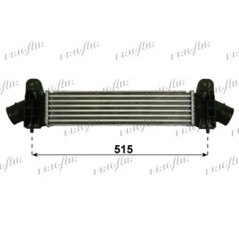 Intercooler, échangeur FRIGAIR 0705.3017