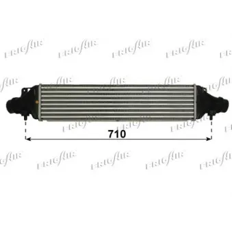 Intercooler, échangeur FRIGAIR 0707.3015