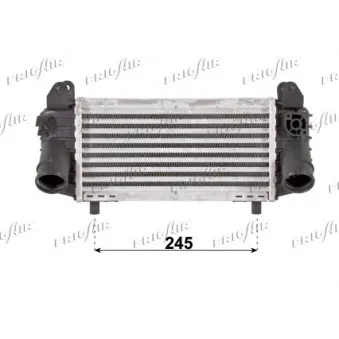 Intercooler, échangeur FRIGAIR 0710.3029