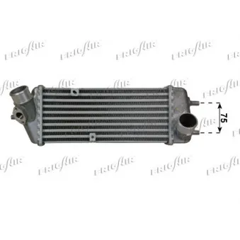 Intercooler, échangeur FRIGAIR 0733.3002