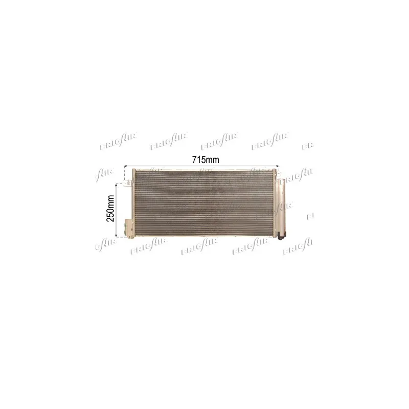 Condenseur, climatisation FRIGAIR 0804.2062