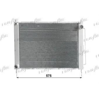 Ensemble condenseur et radiateur FRIGAIR 3409.0003
