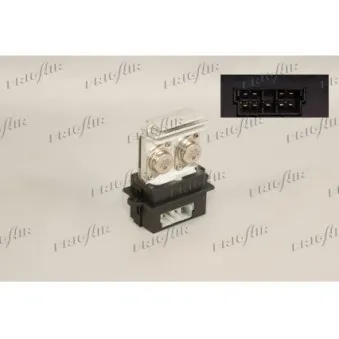 Résistance, pulseur d'air habitacle FRIGAIR 35.10038