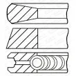 Jeu de segments de pistons GOETZE ENGINE 08-421600-10 - Visuel 1