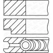 Jeu de segments de pistons GOETZE ENGINE 08-421800-10 - Visuel 2