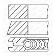 Jeu de segments de pistons GOETZE ENGINE 08-432007-00 - Visuel 1