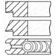 Jeu de segments de pistons GOETZE ENGINE 08-438306-00 - Visuel 1
