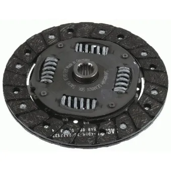 Disque d'embrayage SACHS 1878 021 831