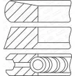 Jeu de segments de pistons GOETZE ENGINE 08-443108-00 - Visuel 2