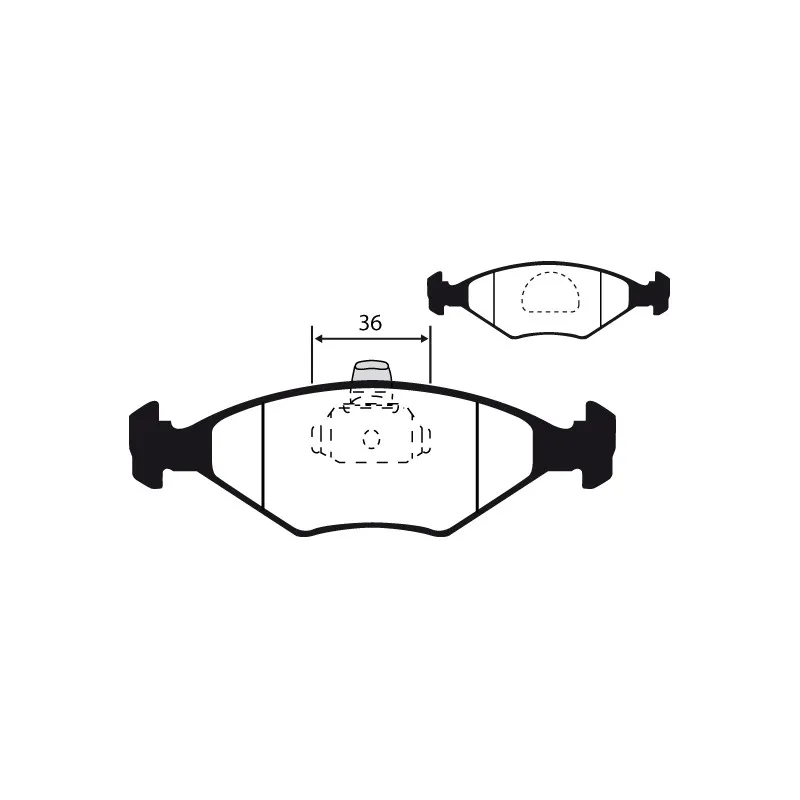 Jeu de 4 plaquettes de frein avant RAICAM RA.0331.8