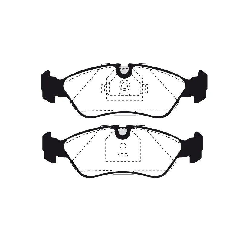 Jeu de 4 plaquettes de frein avant RAICAM RA.0395.0