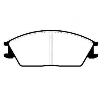 Jeu de 4 plaquettes de frein avant RAICAM RA.0457.0