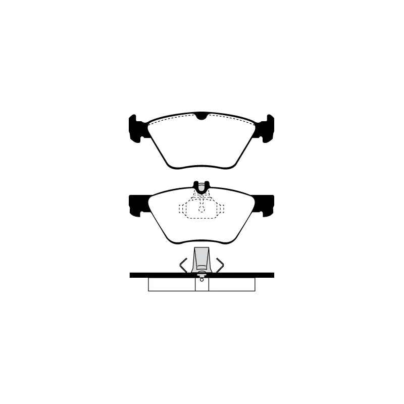 Jeu de 4 plaquettes de frein avant RAICAM RA.0654.0