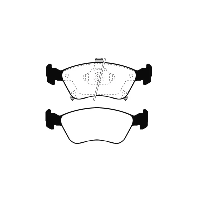 Jeu de 4 plaquettes de frein avant RAICAM RA.0678.0