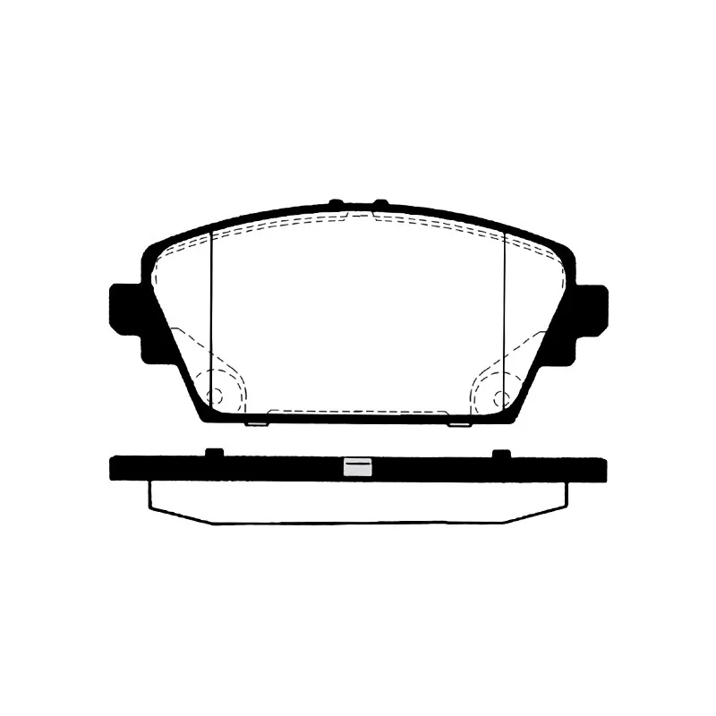 Jeu de 4 plaquettes de frein avant RAICAM RA.0767.0