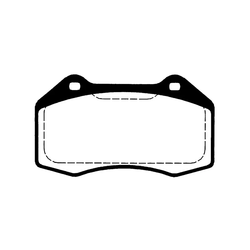 Jeu de 4 plaquettes de frein avant RAICAM RA.0801.0