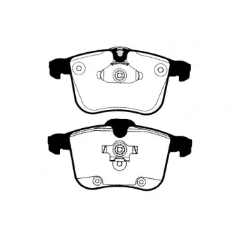 Jeu de 4 plaquettes de frein avant RAICAM RA.0825.0