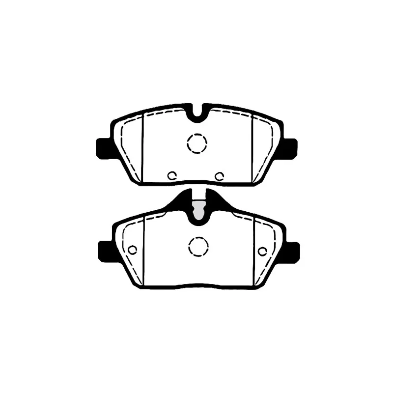 Jeu de 4 plaquettes de frein avant RAICAM RA.0852.5