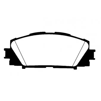Jeu de 4 plaquettes de frein avant RAICAM RA.0863.0