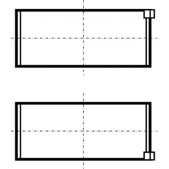 Kit de coussinets de bielle KOLBENSCHMIDT 37174610