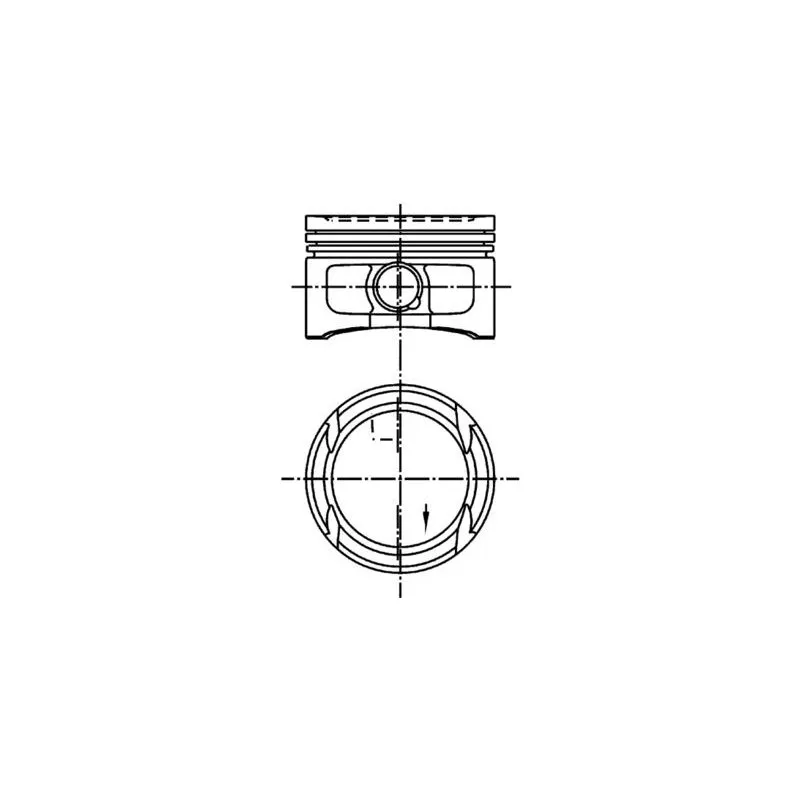 Piston KOLBENSCHMIDT 99909601