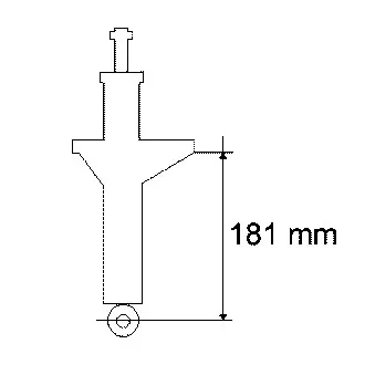 Jeu de 2 amortisseurs arrière SACHS