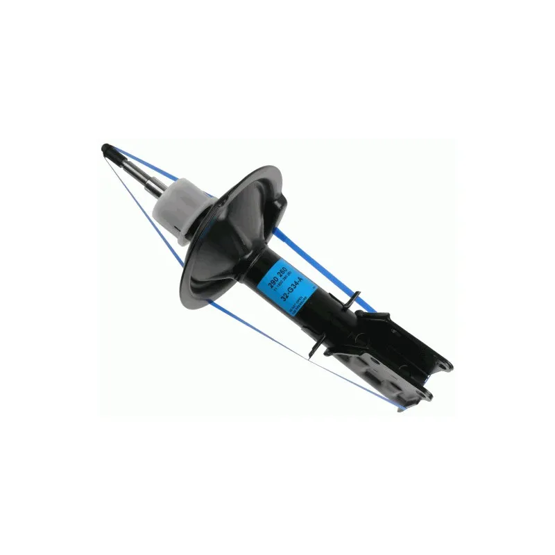 Jeu de 2 amortisseurs avant SACHS 290 260