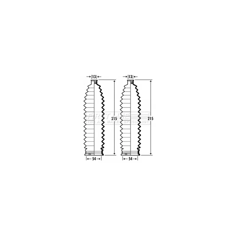 Jeu de joints-soufflets, direction FIRST LINE FSG3352