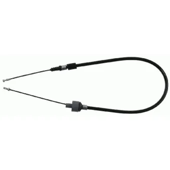 Tirette à câble, commande d'embrayage SACHS 3074 600 128