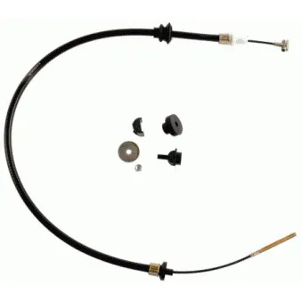 Tirette à câble, commande d'embrayage SACHS 3074 600 224