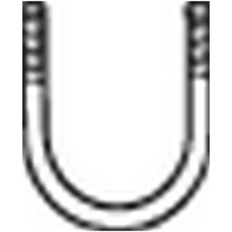 Pièce de serrage, échappement KLOKKERHOLM