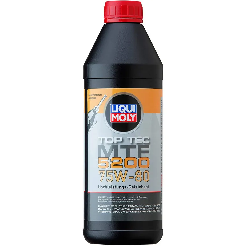 Transmission Top Tec, MTF, 5200, 75W--80, 1L LIQUI MOLY 20845