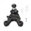 Rotule de suspension avant gauche MERTZ M-S0974 - Visuel 1