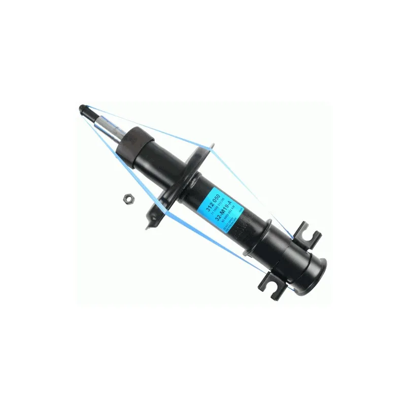 Jeu de 2 amortisseurs avant SACHS 312 050