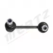Entretoise/tige, stabilisateur arrière gauche MERTZ M-S1179 - Visuel 2
