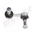 Entretoise/tige, stabilisateur arrière gauche MERTZ M-S1768 - Visuel 1