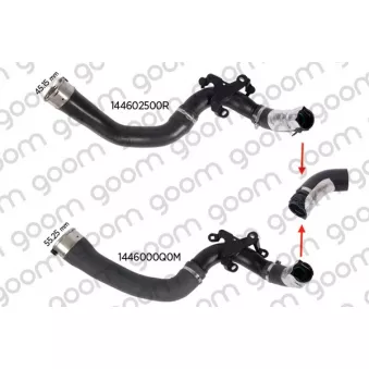 Gaine de suralimentation GOOM AH-0320