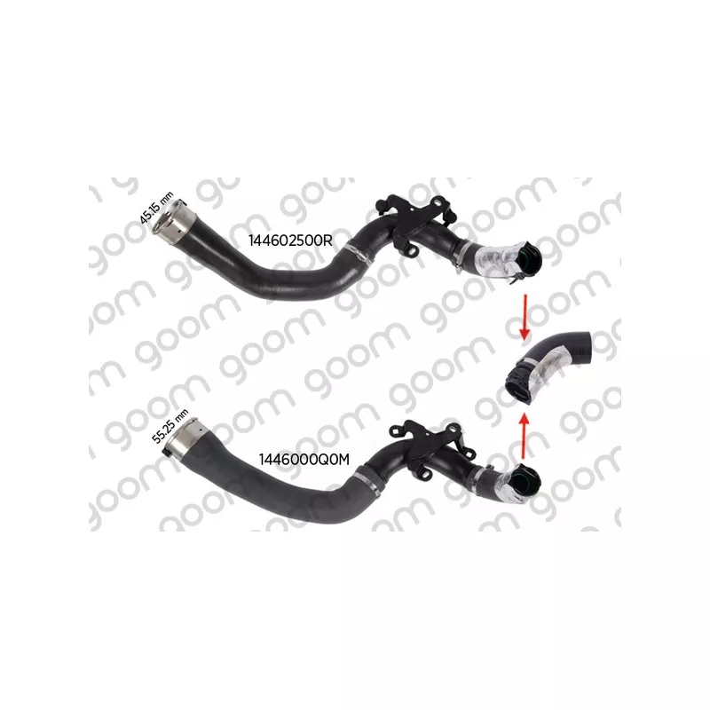 Gaine de suralimentation GOOM AH-0320