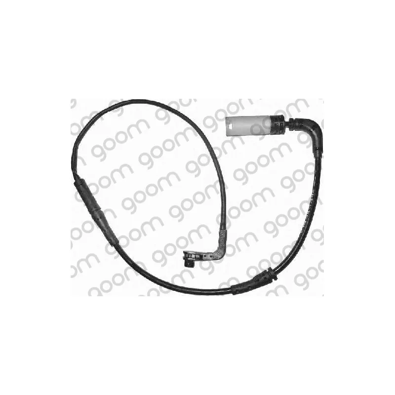 Contact d'avertissement, usure des plaquettes de frein GOOM BS-0006
