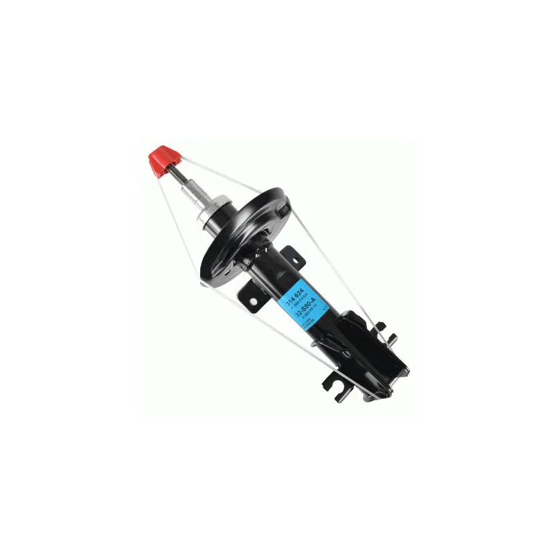 Jeu de 2 amortisseurs avant SACHS 314 624