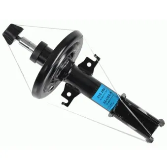 Jeu de 2 amortisseurs avant SACHS 315 290